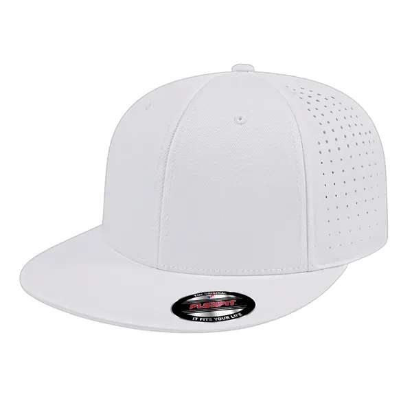 Flexfit® perforated polyester blend performance cap with UV guard... from ASI 43792 Cap America Inc