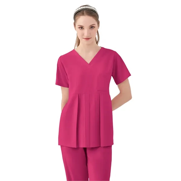 Parkley Quantum - Women's One-Pocket ASPEN Peplum Materni...... from ASI 86018 Scrub Authority