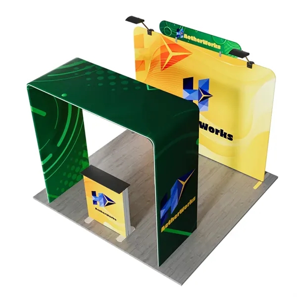 10'x10' Booth Display Kit F, lightweight frame, full color on all... from ASI 49891 Discount Marketing Products / DMP