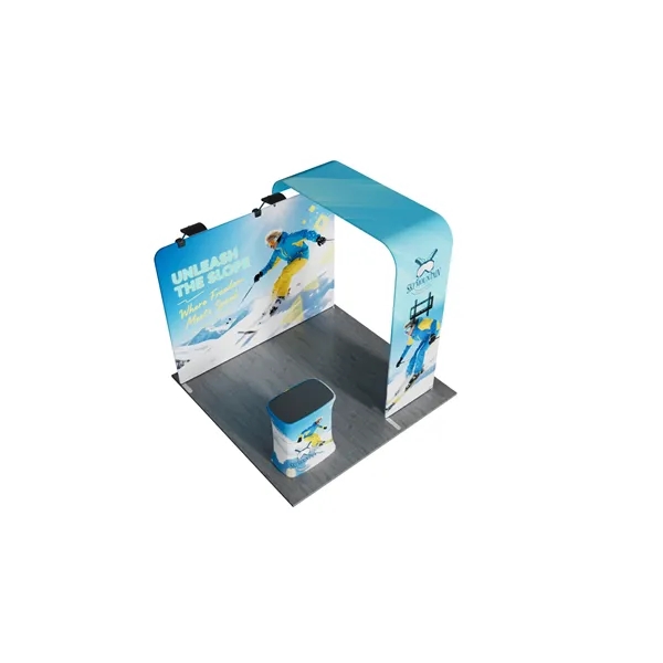 10'x10' Booth Display Kit I, lightweight frame, full color on all... from ASI 49891 Discount Marketing Products / DMP