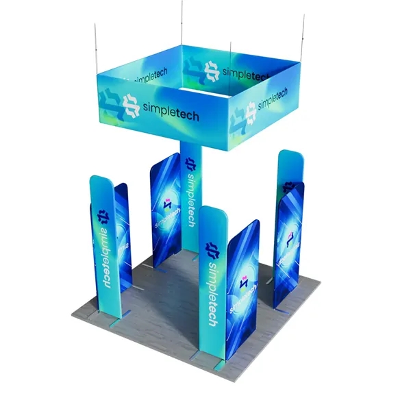 10'x10' Booth Display Kit L, lightweight frame, full color on all... from ASI 49891 Discount Marketing Products / DMP