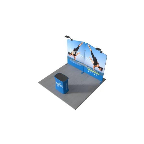10'x10' Booth Display Kit M, lightweight frame, full color on all... from ASI 49891 Discount Marketing Products / DMP