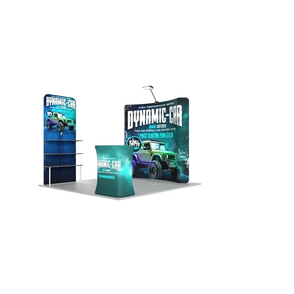 10'x10' Booth Display Kit P, lightweight frame, full color on all... from ASI 49891 Discount Marketing Products / DMP