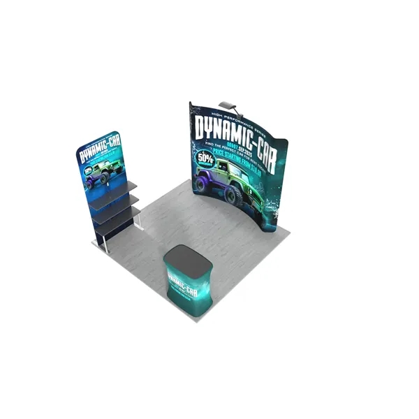 10'x10' Booth Display Kit P, lightweight frame, full color on all... from ASI 49891 Discount Marketing Products / DMP