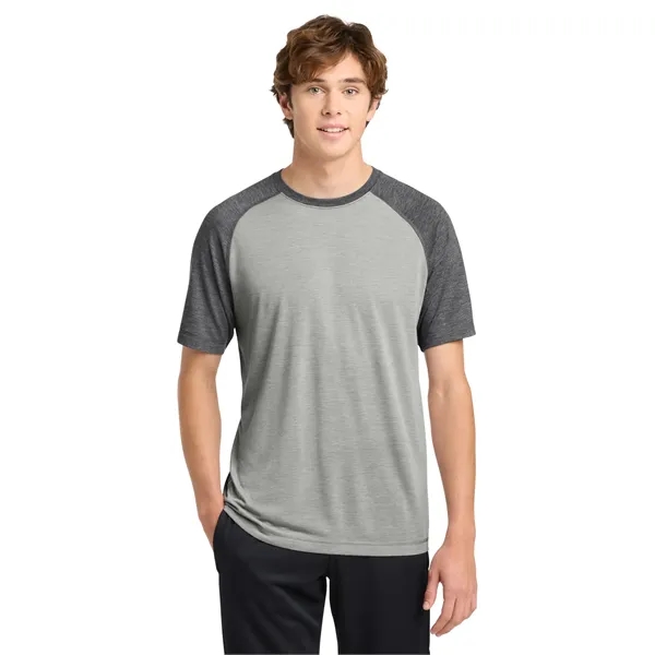 Sport-Tek PosiCharge Tri-Blend Wicking Raglan Tee.... from ASI 84863 SanMar