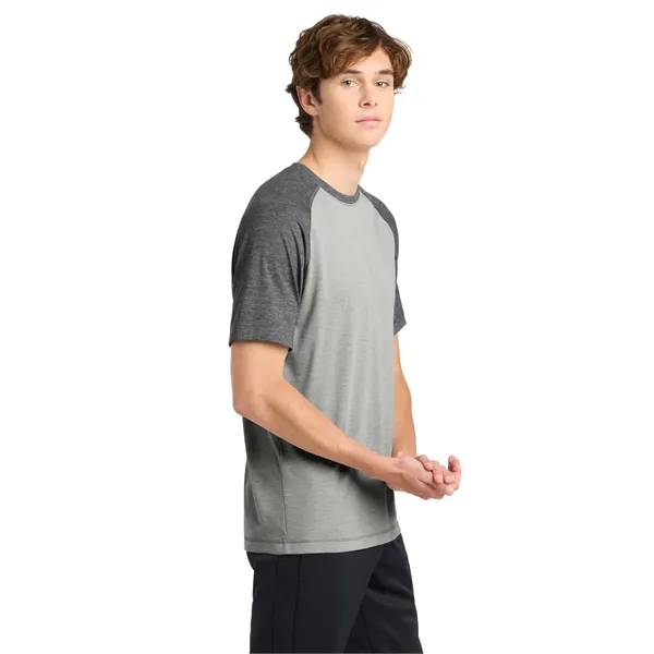 Sport-Tek PosiCharge Tri-Blend Wicking Raglan Tee.... from ASI 84863 SanMar