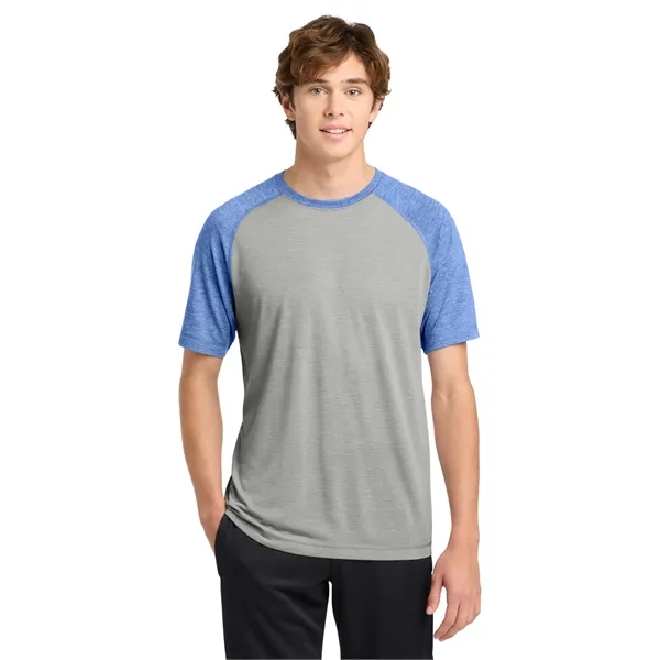 Sport-Tek PosiCharge Tri-Blend Wicking Raglan Tee.... from ASI 84863 SanMar
