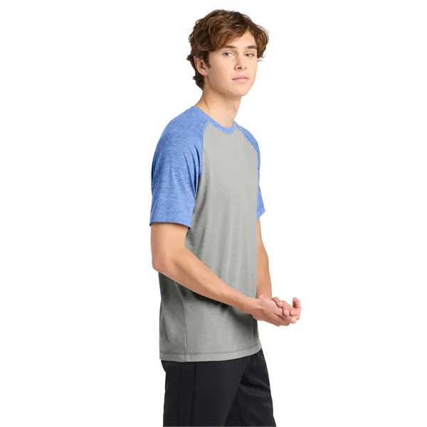 Sport-Tek PosiCharge Tri-Blend Wicking Raglan Tee.... from ASI 84863 SanMar