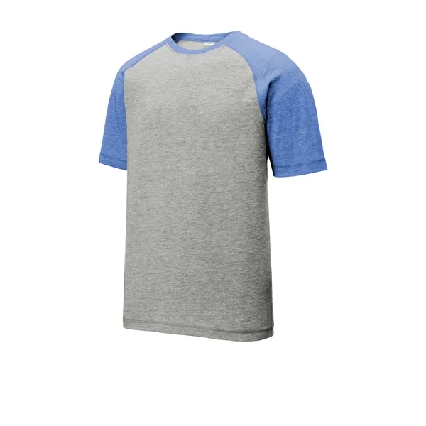 Sport-Tek PosiCharge Tri-Blend Wicking Raglan Tee.... from ASI 84863 SanMar
