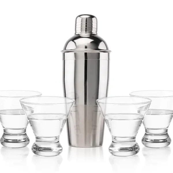 The Catania Shaker & Cocktail Set with 2 Martini Glasses offers... from ASI 84592 St Regis Group / St Regis