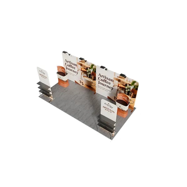 10'x20' Booth Display Kit A, lightweight frame, full color on all... from ASI 49891 Discount Marketing Products / DMP