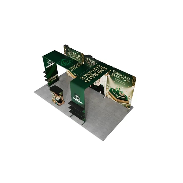 10'x20' Booth Display Kit I, lightweight frame, full color on all... from ASI 49891 Discount Marketing Products / DMP