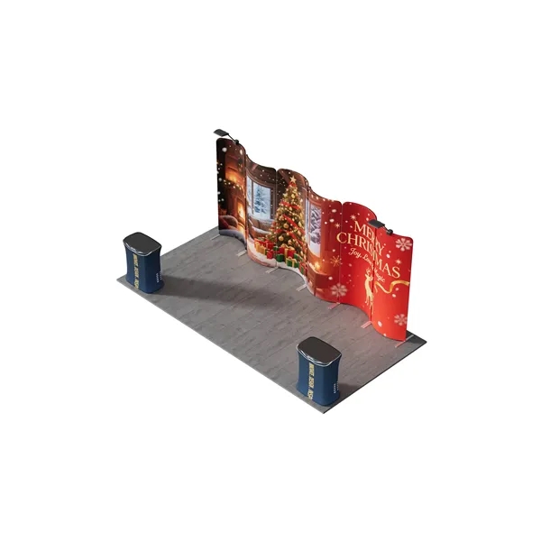 10'x20' Booth Display Kit J, lightweight frame, full color on all... from ASI 49891 Discount Marketing Products / DMP