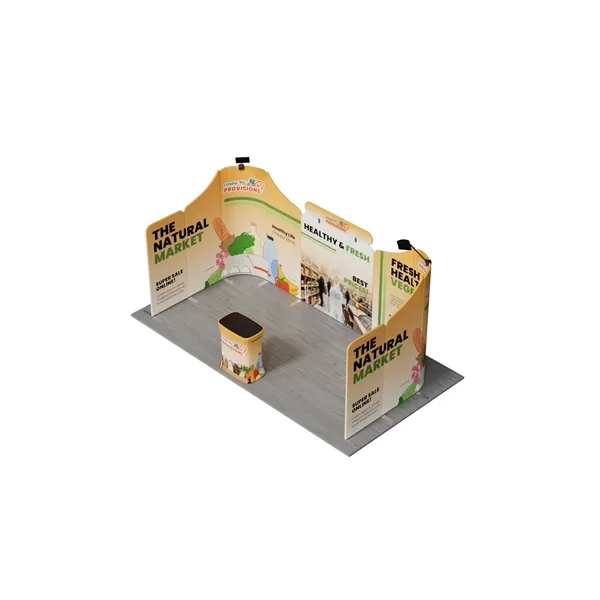 10'x20' Booth Display Kit K, lightweight frame, full color on all... from ASI 49891 Discount Marketing Products / DMP