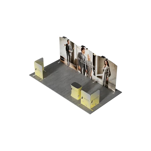 10'x20' Booth Display Kit M, lightweight frame, full color on all... from ASI 49891 Discount Marketing Products / DMP