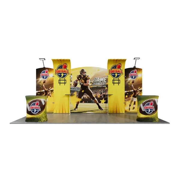 10'x20' Booth Display Kit N, lightweight frame, full color on all... from ASI 49891 Discount Marketing Products / DMP