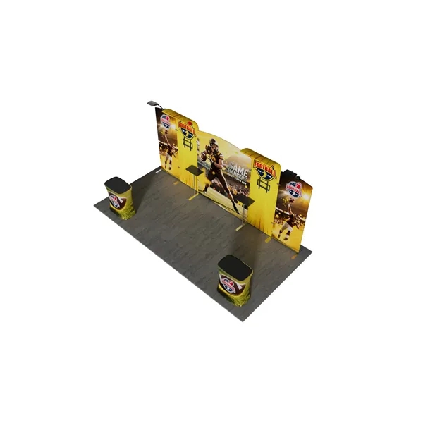 10'x20' Booth Display Kit N, lightweight frame, full color on all... from ASI 49891 Discount Marketing Products / DMP