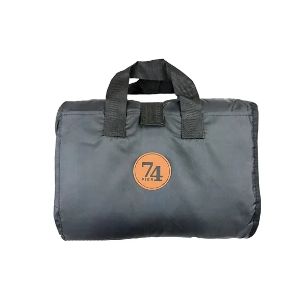 Fleece picnic blanket made from 100% polyester, anti-pill fleece; water-repellent and... from ASI 92980 WOV-IN® / Universal Strap/Wov-In Line