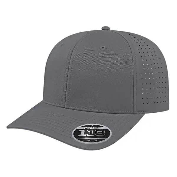 Mid profile six panel structured cap with a shapeable pre-curved visor... from ASI 43792 Cap America Inc