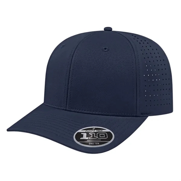 Mid profile six panel structured cap with a shapeable pre-curved visor... from ASI 43792 Cap America Inc