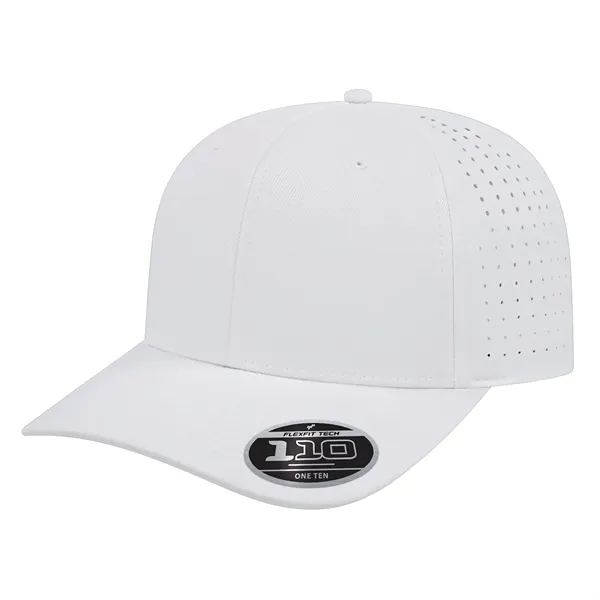 Mid profile six panel structured cap with a shapeable pre-curved visor... from ASI 43792 Cap America Inc