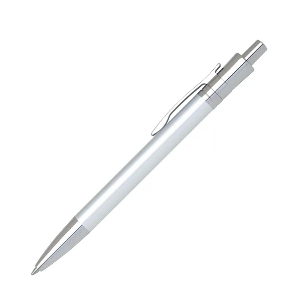 Aluminum click-action ballpoint pen with a lightweight, translucent colored barrel and... from ASI 68190 Lungsal / Lungsal