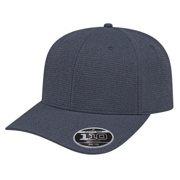 Ribbed Tri-Blend Snap Back Cap featuring a 110 Technology® sweatband with... from ASI 43792 Cap America Inc