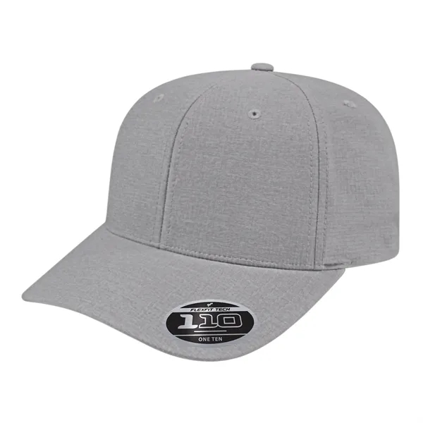 Melange polyester structured cap with adjustable snapback closure.... from ASI 43792 Cap America Inc