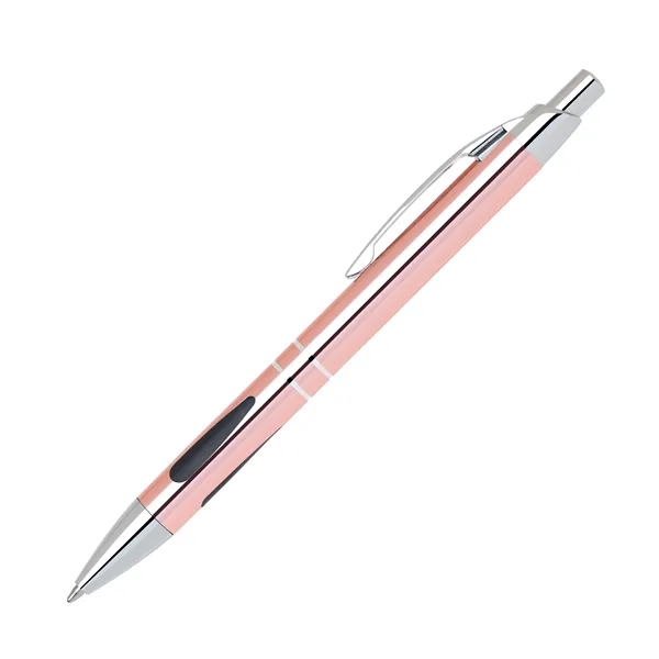 Click Action Aluminum Ballpoint Pen with Chrome Trims.... from ASI 68190 Lungsal / Lungsal