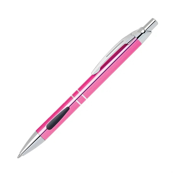 Click Action Aluminum Ballpoint Pen with Chrome Trims.... from ASI 68190 Lungsal / Lungsal