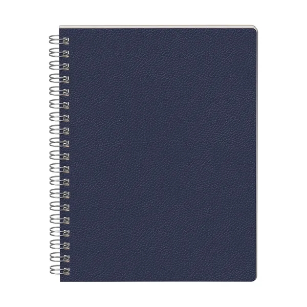 Streamlined and structured. This 9.75" x 7.375" soft PU spiral journal... from ASI 88660 Spector & Co.