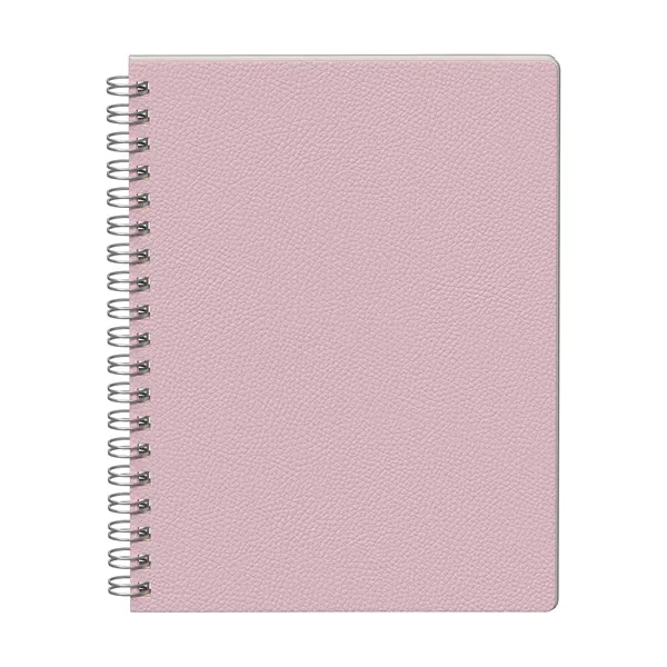 Streamlined and structured. This 9.75" x 7.375" soft PU spiral journal... from ASI 88660 Spector & Co.
