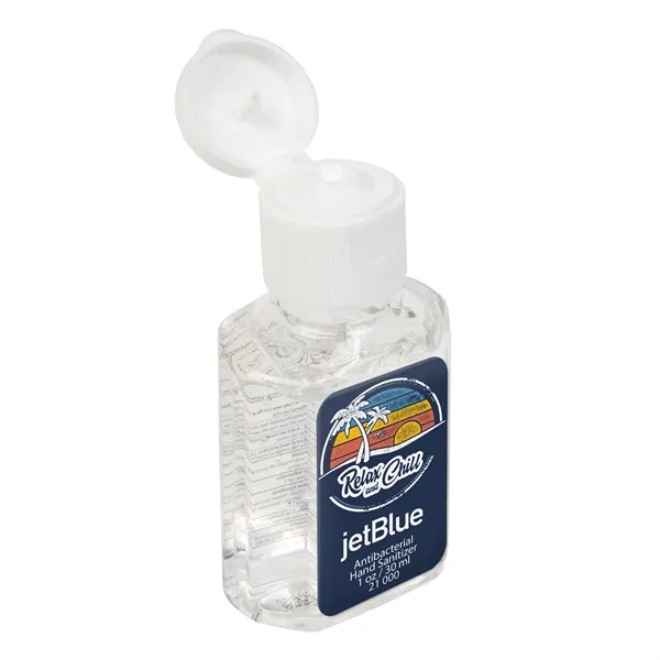 Hand Sanitizer 1 oz Square Bottle... from ASI 44900 NC Custom (CI/Lanco) / Lanco