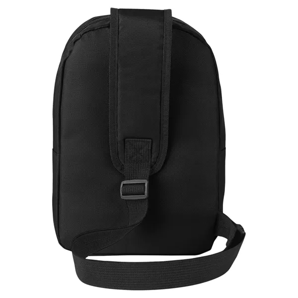 Patchwork Eco Friendly Crossbody Sling Bag... from ASI 79530 Prime Line