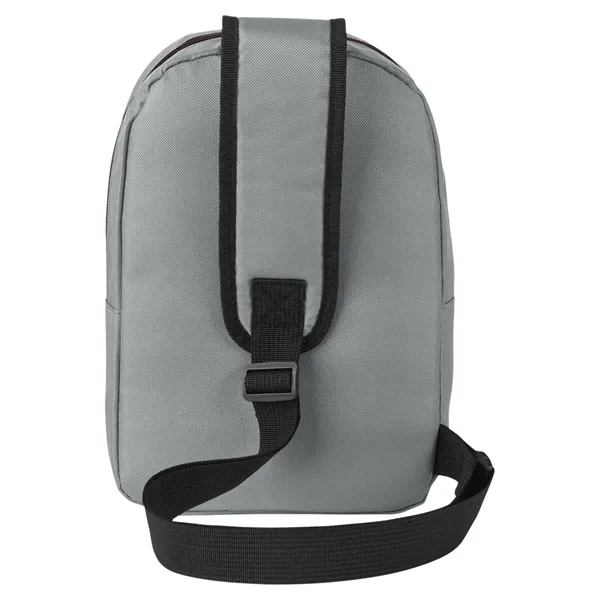 Patchwork Eco Friendly Crossbody Sling Bag... from ASI 79530 Prime Line