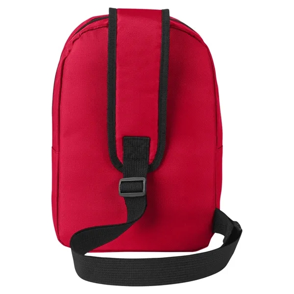 Patchwork Eco Friendly Crossbody Sling Bag... from ASI 79530 Prime Line