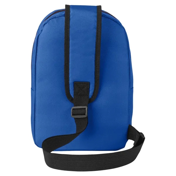 Patchwork Eco Friendly Crossbody Sling Bag... from ASI 79530 Prime Line