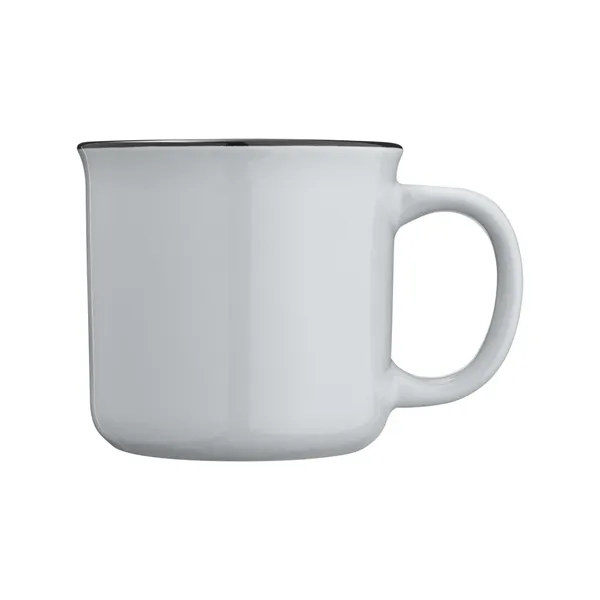 12-ounce two-tone mug with a curved handle.... from ASI 79530 Prime Line