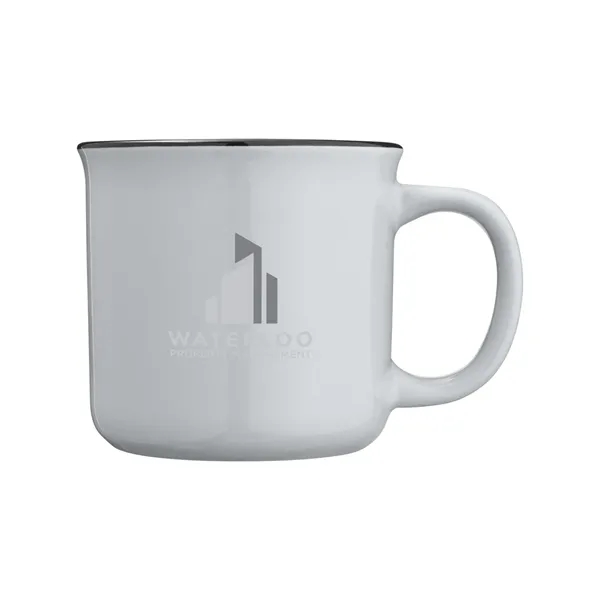 12-ounce two-tone mug with a curved handle.... from ASI 79530 Prime Line