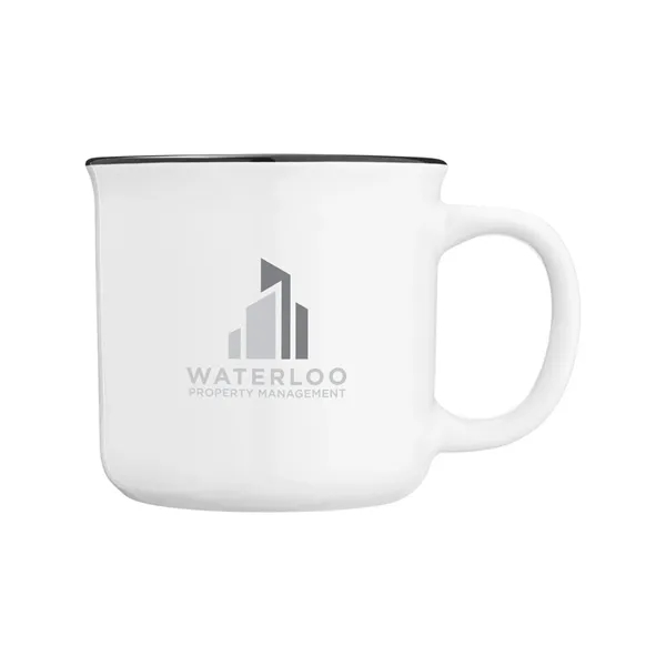 12-ounce two-tone mug with a curved handle.... from ASI 79530 Prime Line