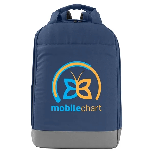 11.8" x 16.9" x 5.1" backpack with a double-zippered main compartment,... from ASI 79530 Prime Line