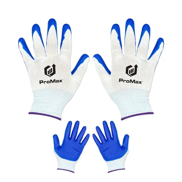 Latex free nitrile gardening gloves plus 1 color silkscreen imprint on... from ASI 37218 Athena Promo (tm)