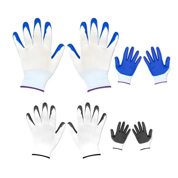 Latex free nitrile gardening gloves plus 1 color silkscreen imprint on... from ASI 37218 Athena Promo (tm)
