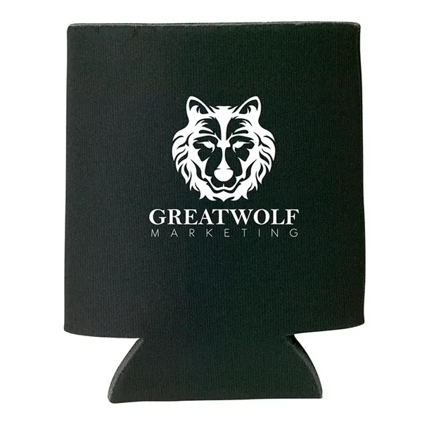 Insulated can sleeve made with 4mm of sponge foam; fits 12... from ASI 67866 Logomark/Valumark / Valumark™