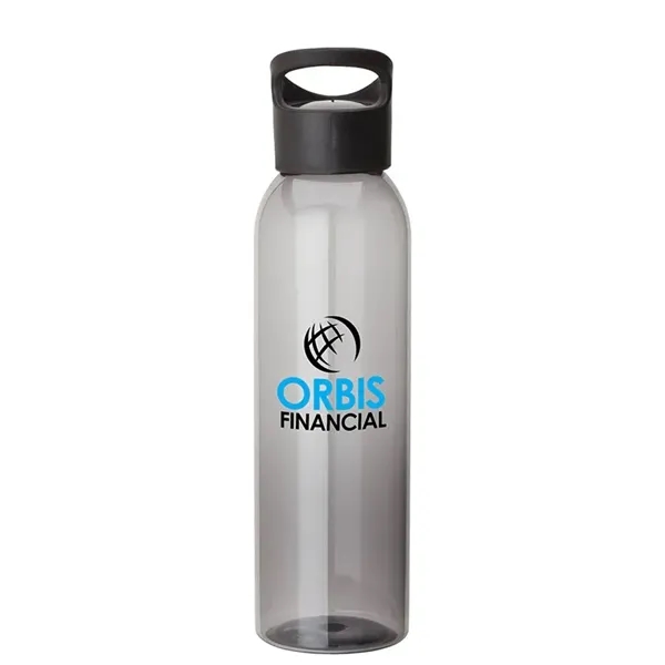 22 oz. BPA-free plastic water bottle with twist-off carry handle lid.... from ASI 67866 Logomark/Valumark / Valumark™