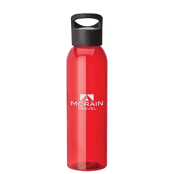 22 oz. BPA-free plastic water bottle with twist-off carry handle lid.... from ASI 67866 Logomark/Valumark / Valumark™