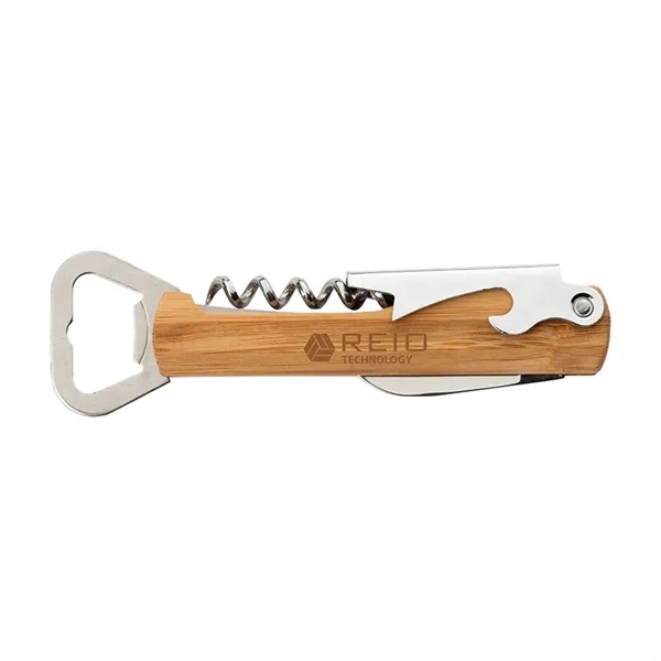 Malbec Multi-Function Bamboo Bar Tool... from ASI 67866 Logomark/Valumark