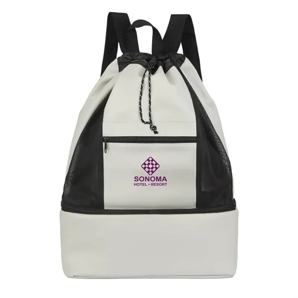 Paxton 2-in-1 Drawstring Cooler Backpack... from ASI 67866 Logomark/Valumark