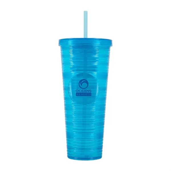 Cady 24 oz. Double Wall AS Tumbler... from ASI 67866 Logomark/Valumark