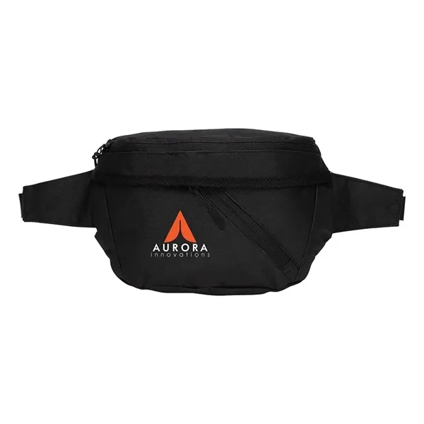 Ontario Two-Pocket Crossbody/Waist Bag... from ASI 67866 Logomark/Valumark